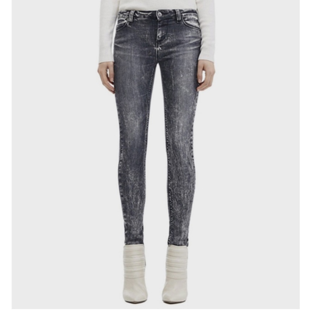 IRO Rayanne acid wash skinny jean